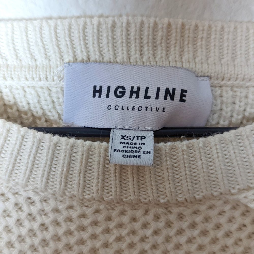 Highline Collective Ruffle Sweater size XS - Picture 2 of 10